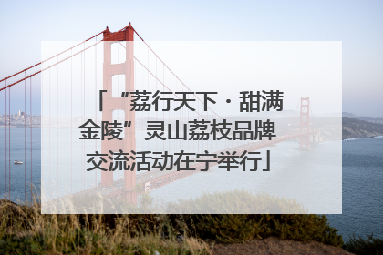 “荔行天下・甜满金陵”灵山荔枝品牌交流活动在宁举行