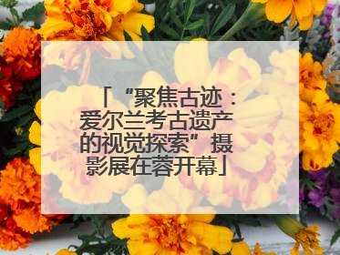 “聚焦古迹：爱尔兰考古遗产的视觉探索”摄影展在蓉开幕