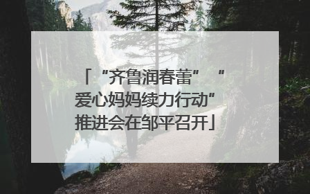 “齐鲁润春蕾”“爱心妈妈续力行动”推进会在邹平召开