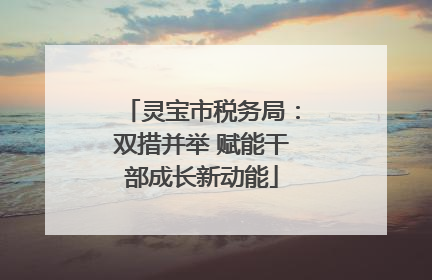 灵宝市税务局：双措并举 赋能干部成长新动能