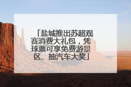 盐城推出苏超观赛消费大礼包，凭球票可享免费游景区、抽汽车大奖