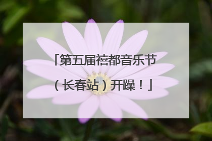 第五届禧都音乐节（长春站）开躁！