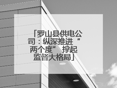 罗山县供电公司：纵深推进“两个度” 撑起监督大格局