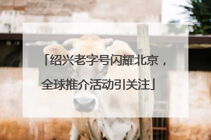 绍兴老字号闪耀北京，全球推介活动引关注