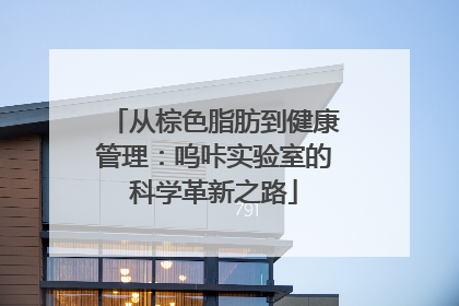 从棕色脂肪到健康管理：呜咔实验室的科学革新之路
