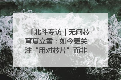 北斗专访｜无问芯穹夏立雪：如今更关注“用对芯片”而非“用贵芯片”
