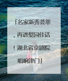名家新秀荟萃，再谱梨园佳话！湖北省京剧院唱响津门