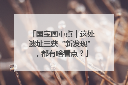 国宝画重点｜这处遗址三获“新发现”，都有啥看点？