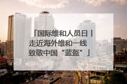 国际维和人员日丨走近海外维和一线 致敬中国“蓝盔”