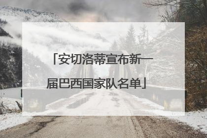 安切洛蒂宣布新一届巴西国家队名单
