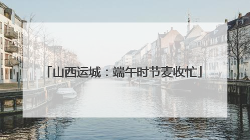 山西运城：端午时节麦收忙