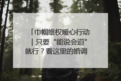 巾帼维权暖心行动｜只要“能说会道”就行？看这里的婚调员如何各显神通→