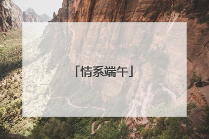 情系端午