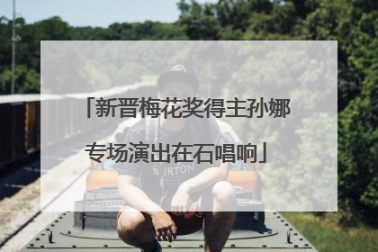 新晋梅花奖得主孙娜专场演出在石唱响