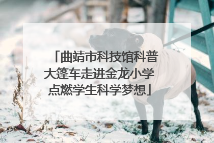 曲靖市科技馆科普大篷车走进金龙小学点燃学生科学梦想