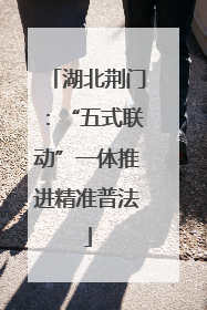 湖北荆门：“五式联动”一体推进精准普法