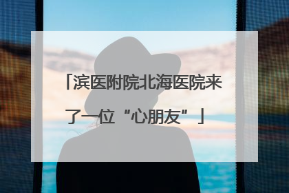 滨医附院北海医院来了一位“心朋友”
