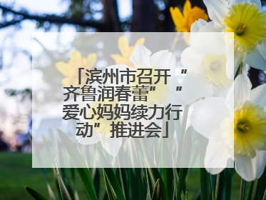 滨州市召开“齐鲁润春蕾”“爱心妈妈续力行动”推进会