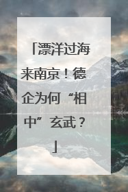 漂洋过海来南京！德企为何“相中”玄武？