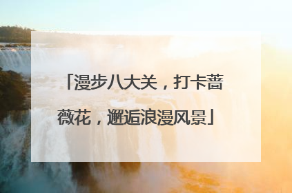 漫步八大关，打卡蔷薇花，邂逅浪漫风景