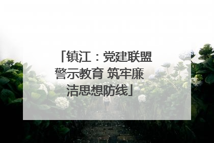 镇江：党建联盟警示教育 筑牢廉洁思想防线