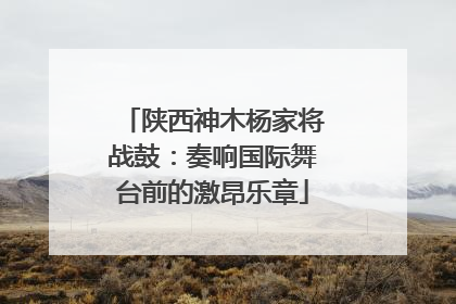 陕西神木杨家将战鼓：奏响国际舞台前的激昂乐章