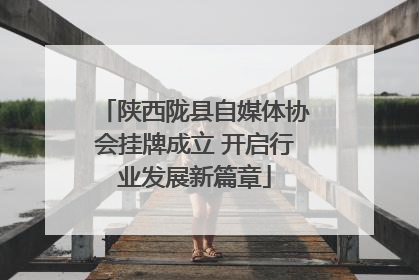 陕西陇县自媒体协会挂牌成立 开启行业发展新篇章