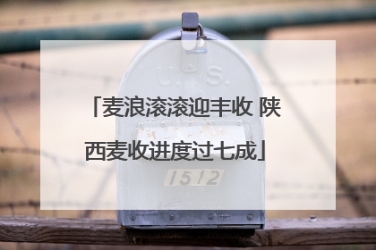 麦浪滚滚迎丰收 陕西麦收进度过七成