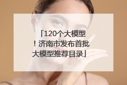 120个大模型！济南市发布首批大模型推荐目录