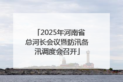 2025年河南省总河长会议暨防汛备汛调度会召开
