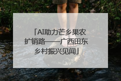 AI助力芒乡果农扩销路——广西田东乡村振兴见闻